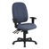 Office Star Products Ergonomic Mid-Back Office Chair with Adjustable Soft Padded Arms
