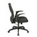 Office Star Products Screen Back Chair with Contoured Designer Back and Flip Arms