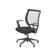 Office Star Products Screen Back Mesh Seat Task Chair with Fixed Designer Arms