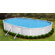 Swim Time Belize Oval 52" Above Ground Pool Package in Highland Gray