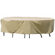 Swim Time Small Oval Table / Chair Winter Cover in Beige