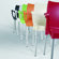 Compamia Dolce Stacking Dining Arm Chair