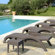 Compamia Miami Resin Wickerlook Chaise Lounge