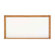Marsh HPL Markerboards - Oak Frame 4' x 4'