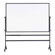 Marsh Contemporary Freestanding Reversible Boards in Black - Both Sides Composition Chalkboard