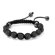 Palm Beach Jewelry Black Crystal Ball Bracelet