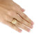 Palm Beach Jewelry Men's Gold Oval Jasper Ring