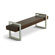 Gus* Modern Return Wooden Bench