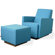 Gus* Modern Kipling Glider Arm Chair and Ottoman