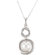 Jewelryweb Sterling Silver Freshwater Cultured Pearl Pendant8-8.5mm