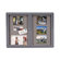 Ghent Ovation Radius Fabric Tackboard with Two Sliding Doors
