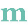 Avalisa Letter - Lower Case 'l' Stretched Wall Art