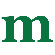Avalisa Letter - Lower Case 'l' Stretched Wall Art