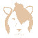 Avalisa Animal Face - Punk Lion Stretched Wall Art