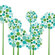 Avalisa Imagination - Allium Stretched Wall Art