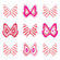 Avalisa Imagination - Butterfly Group 1 Stretched Wall Art