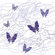 Avalisa Imagination - Butterfly Trails Stretched Wall Art