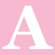 Avalisa Letter - Upper Case 'A' Stretched Wall Art