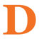 Avalisa Letter - Upper Case 'D' Stretched Wall Art