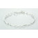 Oravo Laser Cut Twisted Bangle Bracelet Sterling Silver