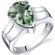 Oravo Brilliant 3.75 carats Solitaire Ring in Sterling Silver