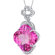 Oravo Lilly Cut Gemstone Pendant