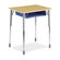 Virco Zuma Plastic Rectangular Desk