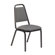 Virco Stacking Chair with Trapezoidal Back and Dome Seat