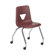 Virco 2000 Series 18" Plastic Classroom Mobile Chair