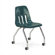 Virco 9000 Series 18" Plastic Classroom Mobile Chair