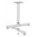 Virco Lunada 33" X-Shaped Steel/Aluminum Base