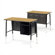 Virco 765 Series Laminate Junior Executive Desk