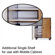 Virco Steel Shelf for Mobile Cabinet (48" x 12")