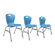 Virco Zuma 15" Plastic Classroom Side Chair