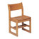 Virco 16" Wooden Plastic Classroom Armless Sled Chair