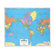 Virco US/World Map (51" x 51")
