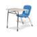 Virco Metaphor Series 18" Plastic Classroom Chair and Desk