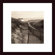 Barewalls Dune Fence Wood Framed Art Print