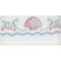 Janlynn XS Pillowcase Seashells Stamped Cross Stitch Pair