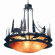 2nd Ave Design Fisherman 6 Light Inverted Pendant