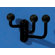 Peter Pepper Coat Rack with Three Moveable Arms