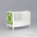 ducduc Regency Crib and Changer Set