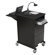 Balt Extra Wide Presentation Cart in Black