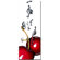 Trademark Global Cherry Splash II by Roderick Stevens, Canvas Art - 32" x 12"