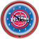 Trademark Global nBA Chrome Double Ring Neon Clock