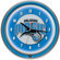 Trademark Global nBA Chrome Double Ring Neon Clock