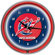 Trademark Global nBA Chrome Double Ring Neon Clock