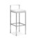 dCOR design Industry Barstool in White