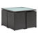 dCOR design Turtle Bach 5 Piece Dining Set