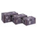 Woodland Imports Paris Theme Steamer Trunk (Set of 3)